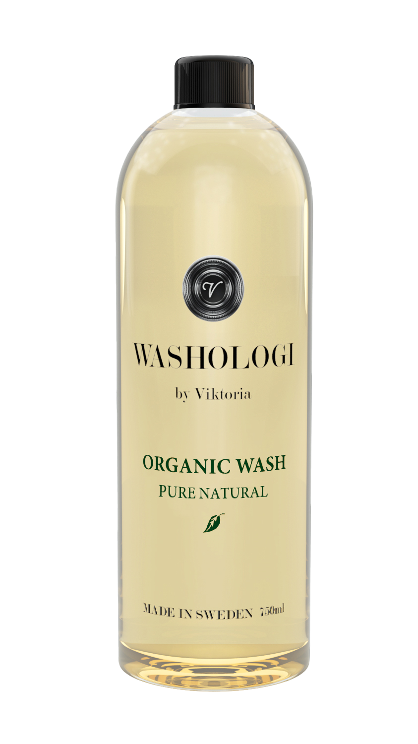 Washologi Organic Wash 750ml Bottle Packshot White Background