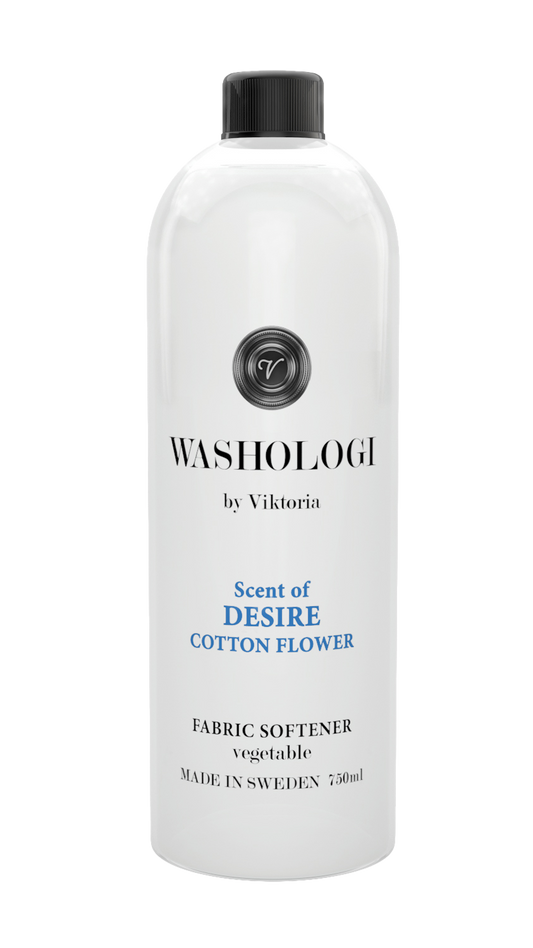 Washologi Fabric Softener Desire 750ml Bottle Packshot White Background