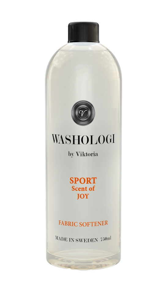 Washologi Fabric Softener Sport 750ml Bottle Packshot White Background